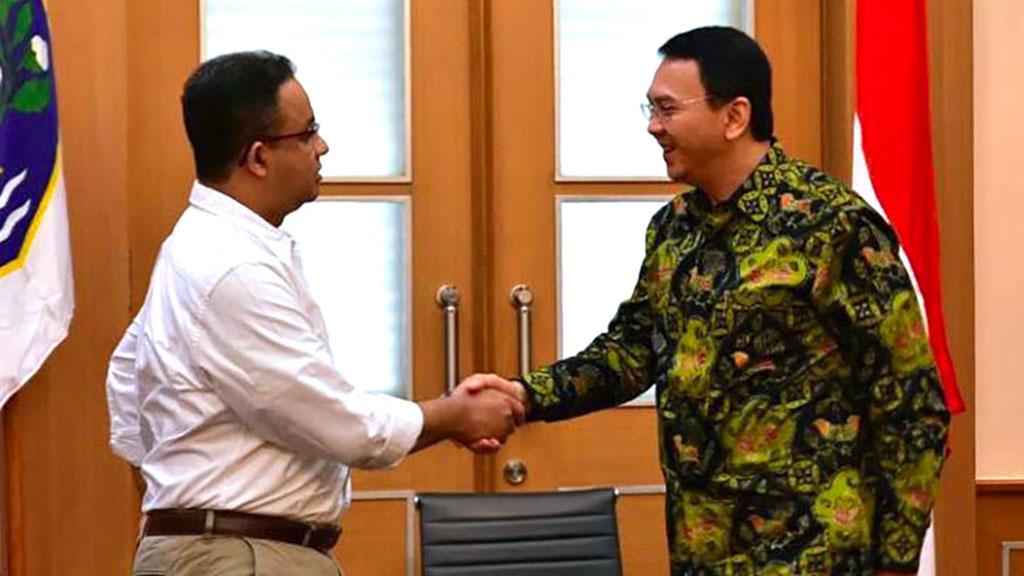 Anies Baswedan dan Basuki Tjahaja Purnama (Ahok). (Tangkapan Layar Instagram @aniesbaswedan)