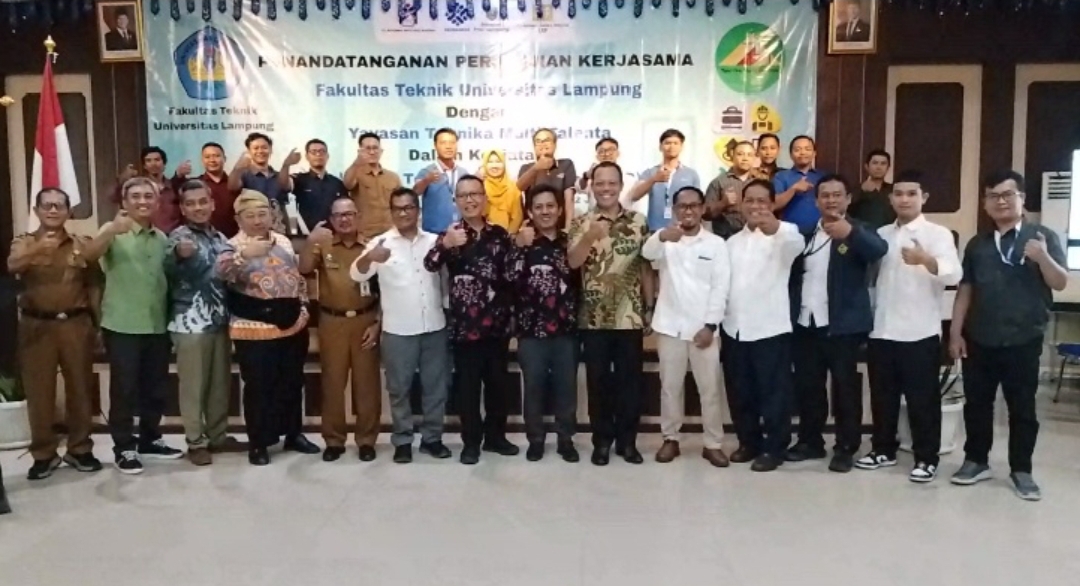 “Jalin Kerja Sama”Fakultas Teknik Unila Dan Yayasan Teknika Multi Talenta