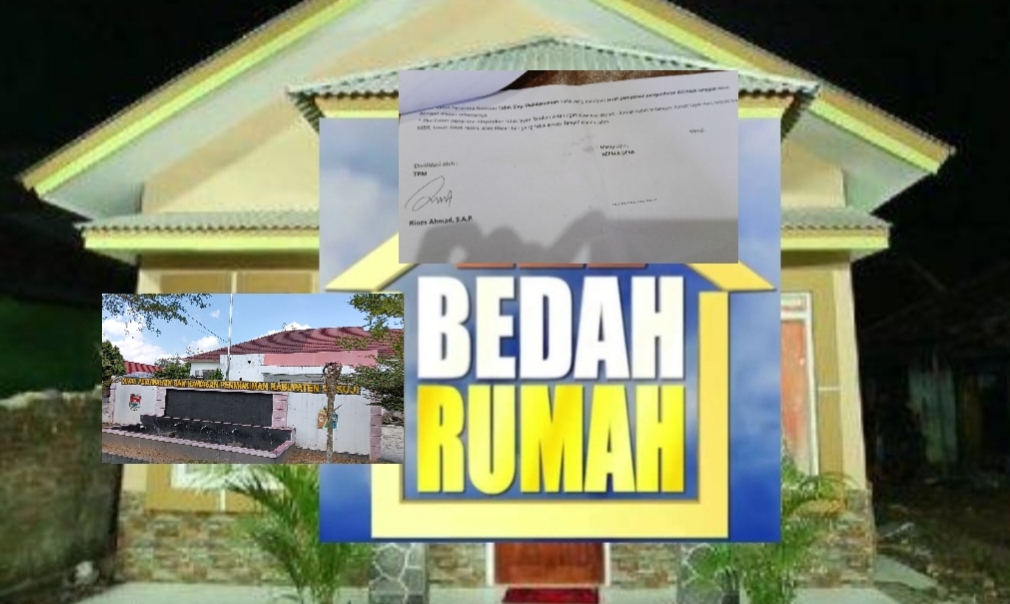 Dinas Perkim Kangkangi Desa Simpang Mesuji